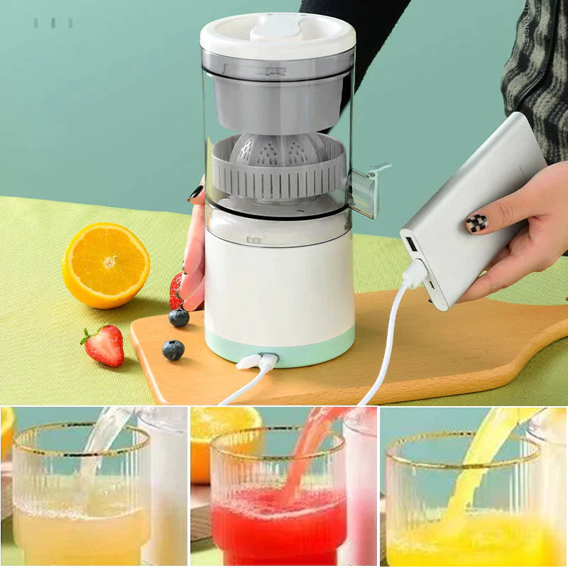 JuiceOnTheGo™ - Elektrischer tragbarer Obstentsafter
